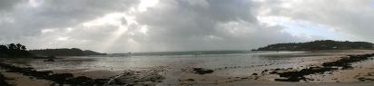 St Brelades BayJersey
Panorama of the bay was not sunny for long.
Keywords: Jersey